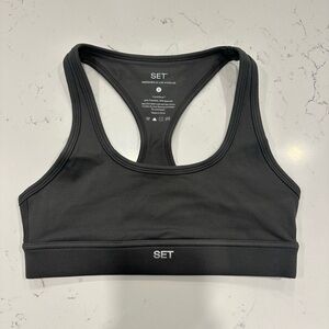 SET Active Formcloud Sports Bra in Graphite